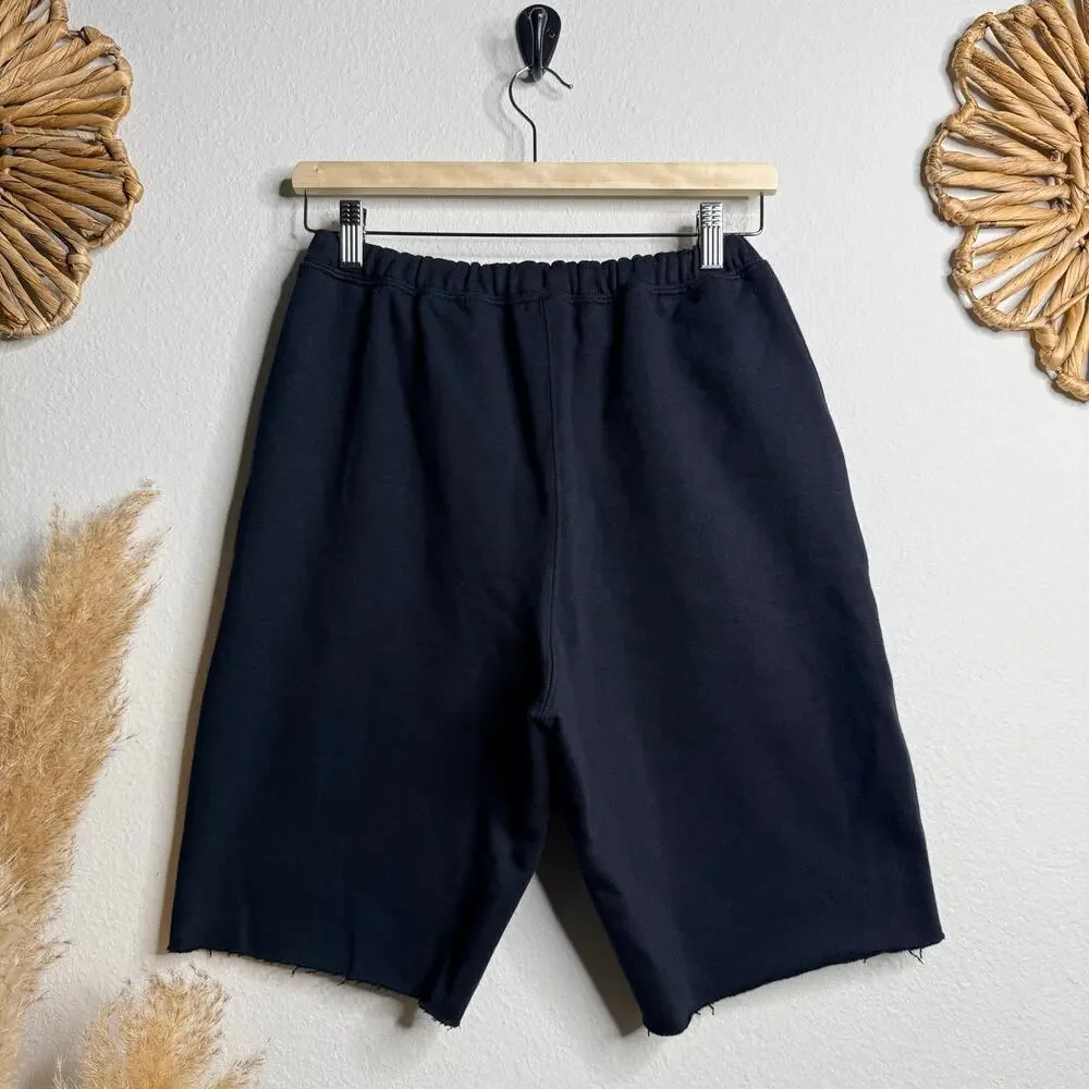 Free People shorts sweat shorts jogger activewear Movement cotton black Large